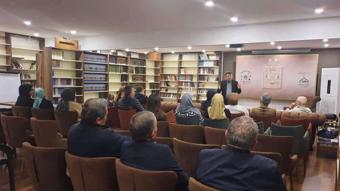 Eğitim Müşavirimiz Sayın Ekrem Toklucu Tarafından Kıbrıs Türk Halkının Yapısındaki Dönüşüm Konulu Seminer Düzenlenmiştir 