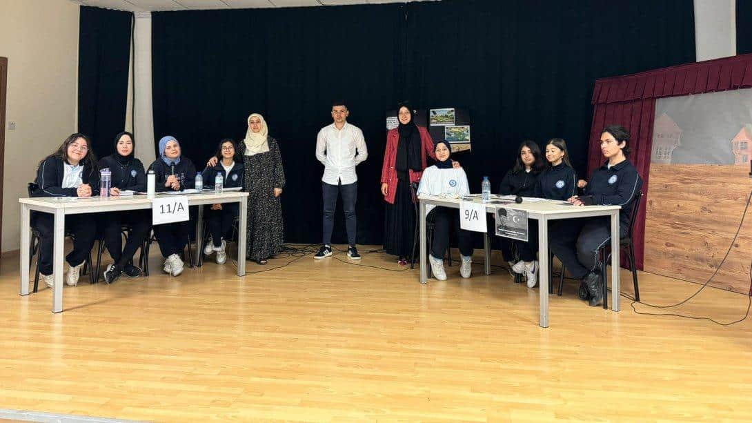 Hala Sultan İlahiyat Kolejinde Münazara Yarışması Finali Gerçekleştirildi